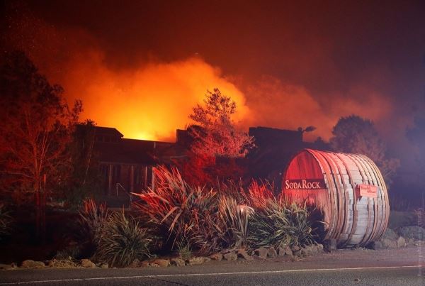 В Калифорнии из-за лесных пожаров объявлено чрезвычайное положение