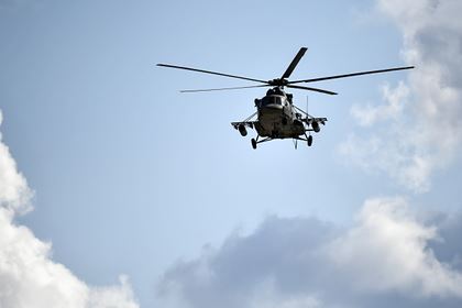 Российский вертолет жестко сел из-за отказа винта
